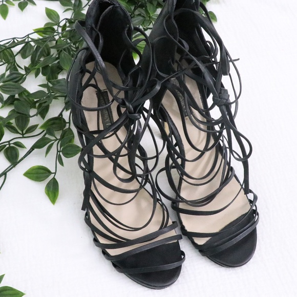 Shoemint Shoes - Shoemint by Steve Madden Strappy Heels 7.5